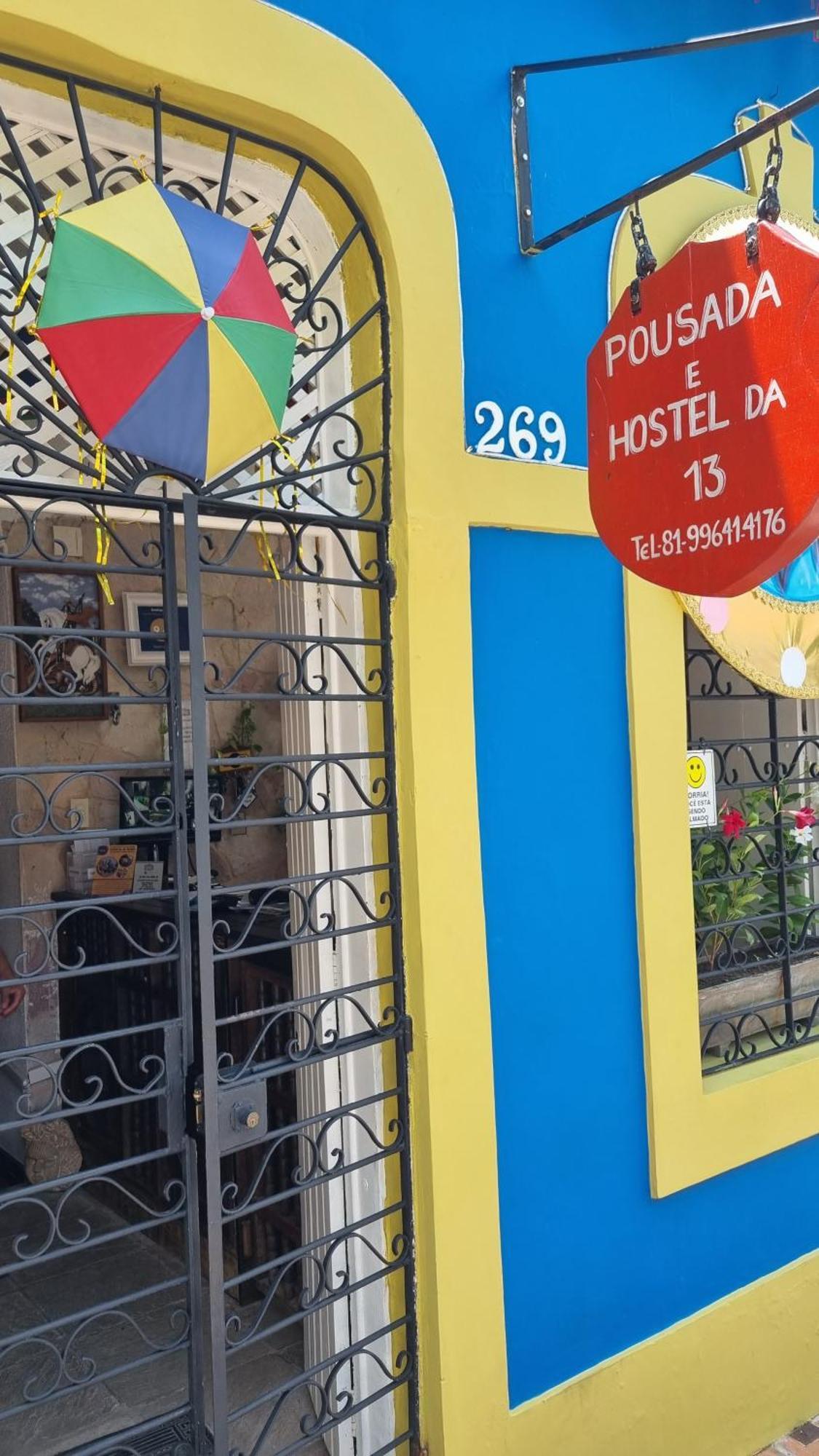 Hostel E Pousada Da 13 奥林达 外观 照片