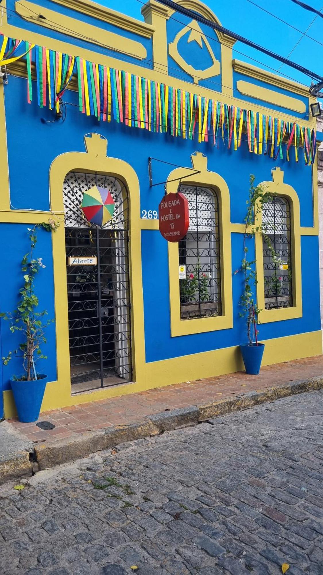 Hostel E Pousada Da 13 奥林达 外观 照片